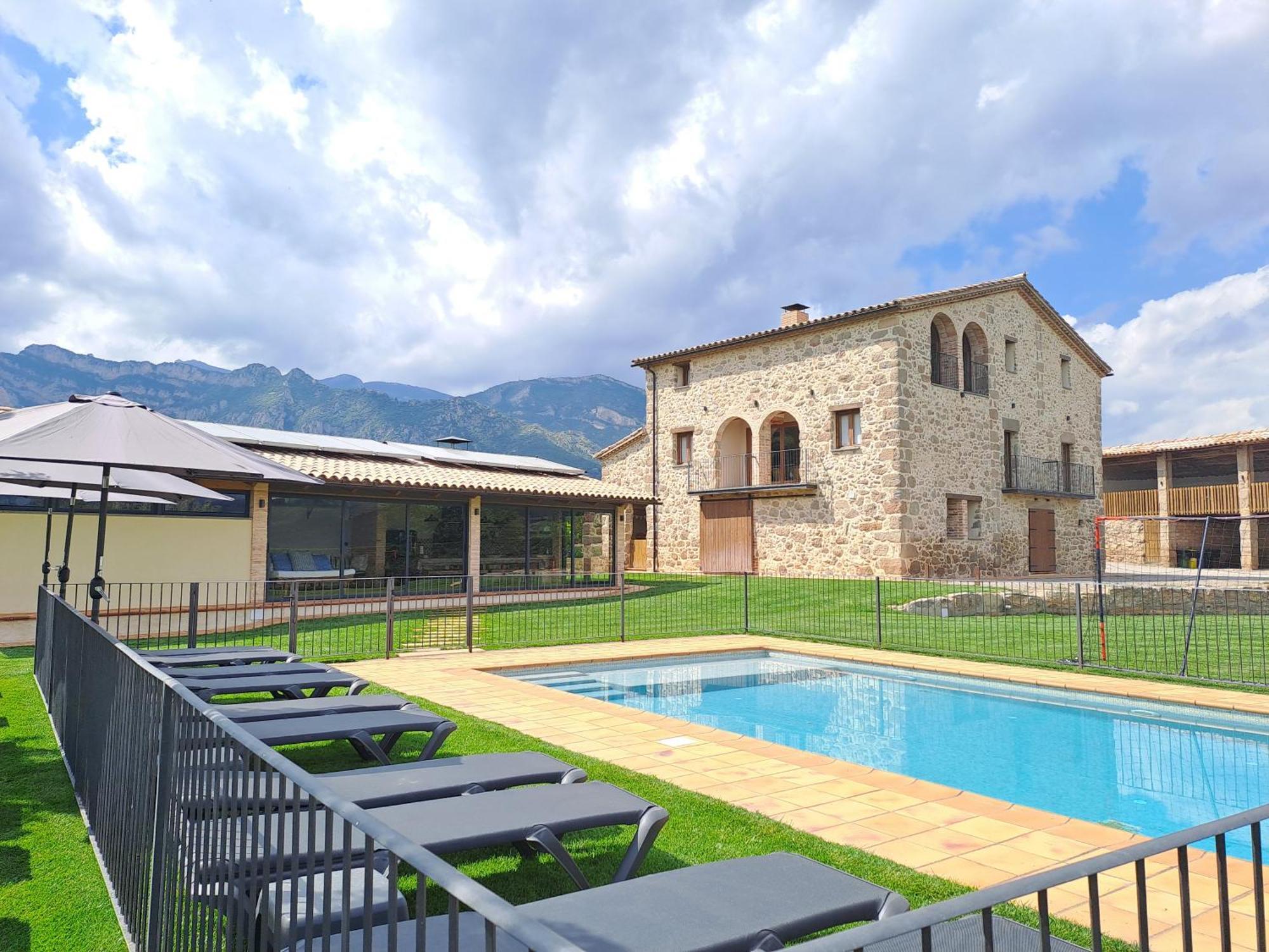 La Creu De La Pinya Villa Berga Dış mekan fotoğraf