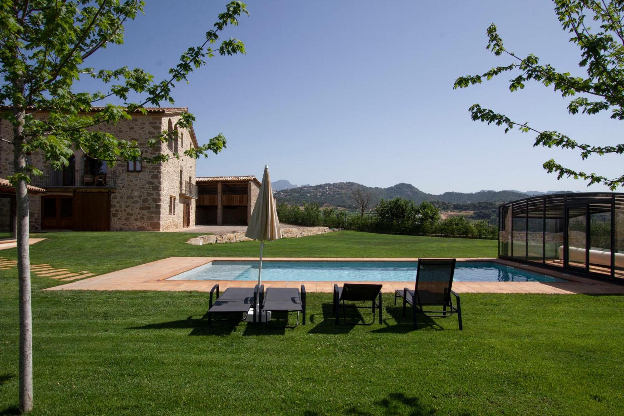 La Creu De La Pinya Villa Berga Dış mekan fotoğraf